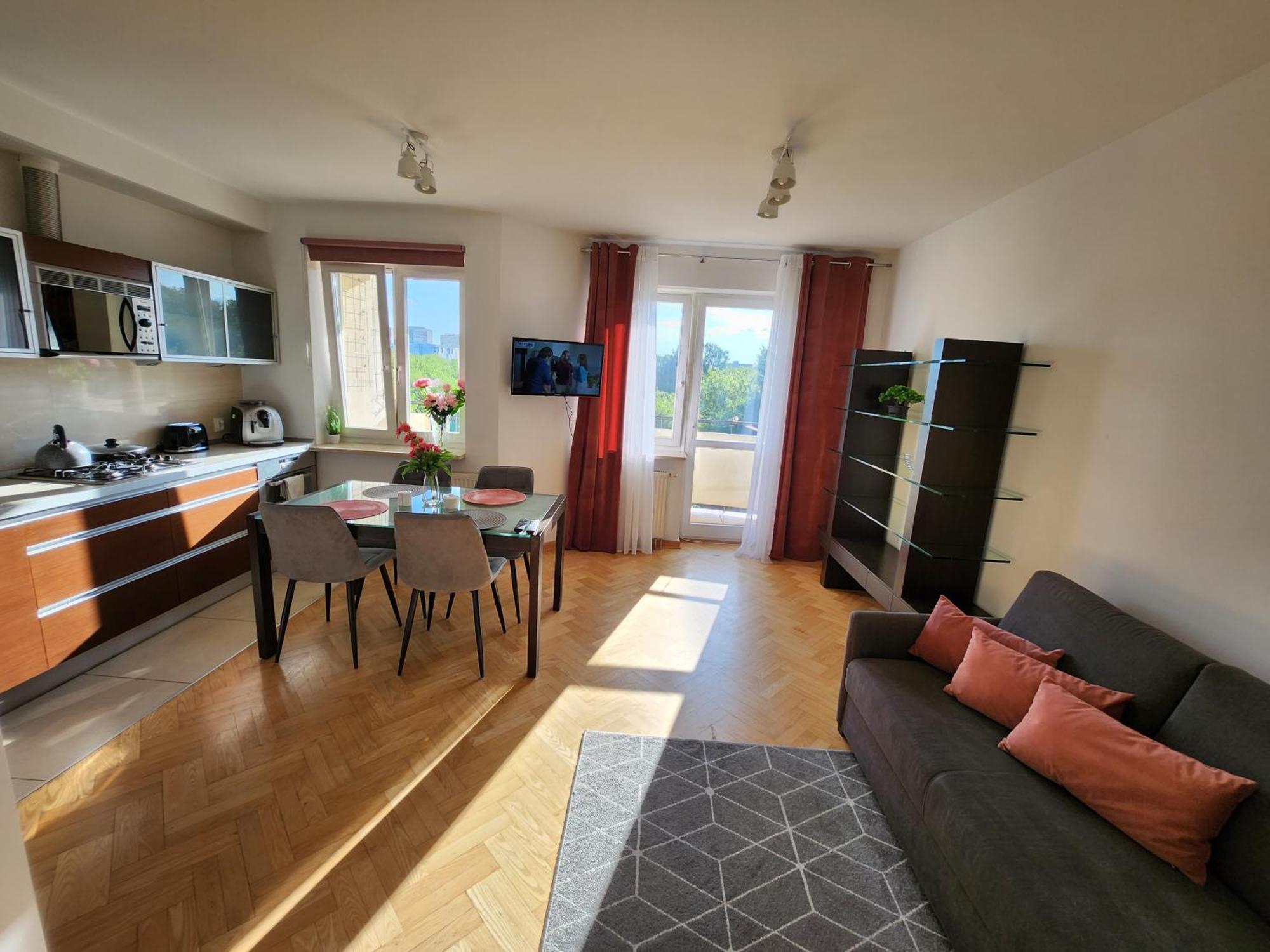바르샤바 Sloneczny Apartament Bluszczanska 아파트 외부 사진